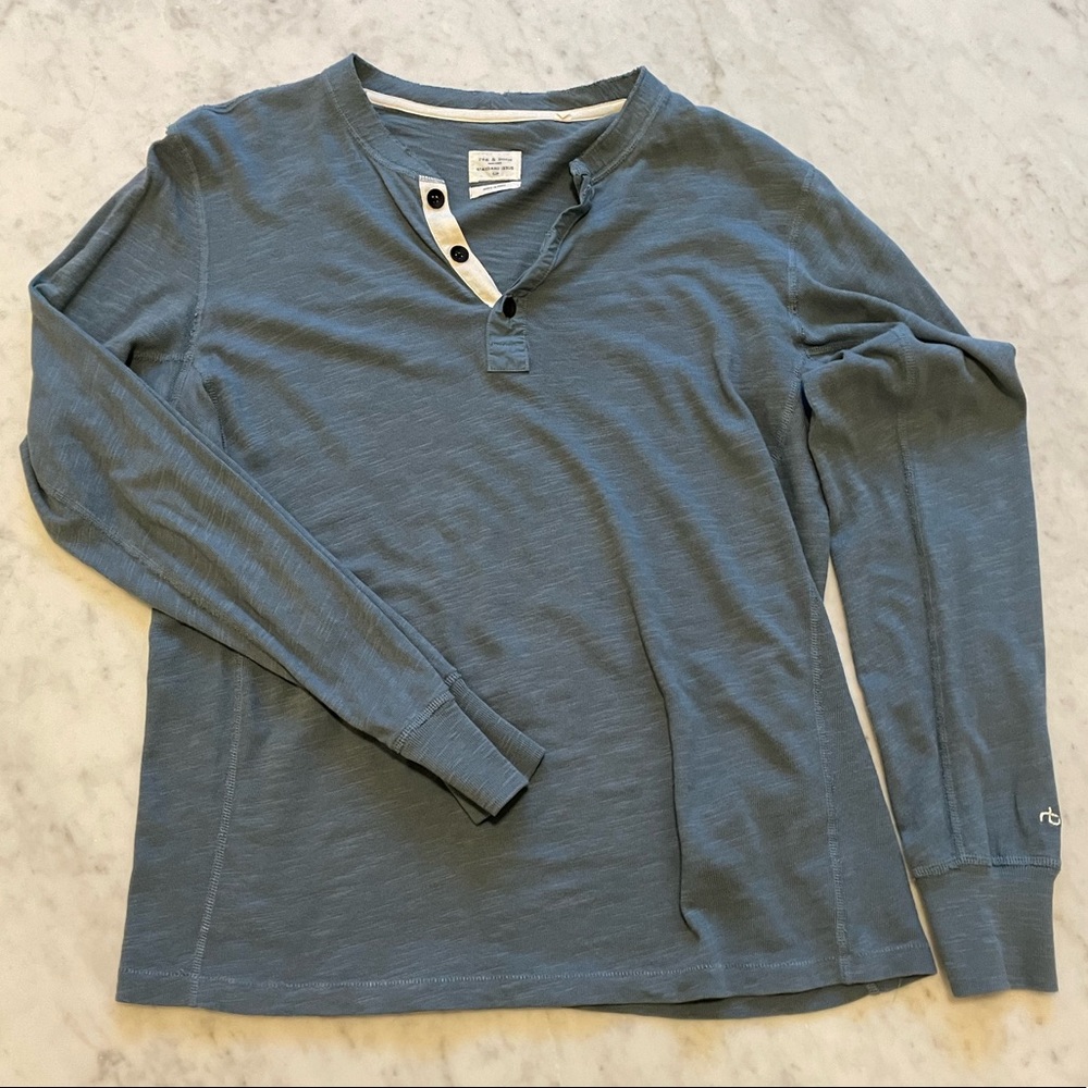 Rag & Bone Men’s Henley - Size S
